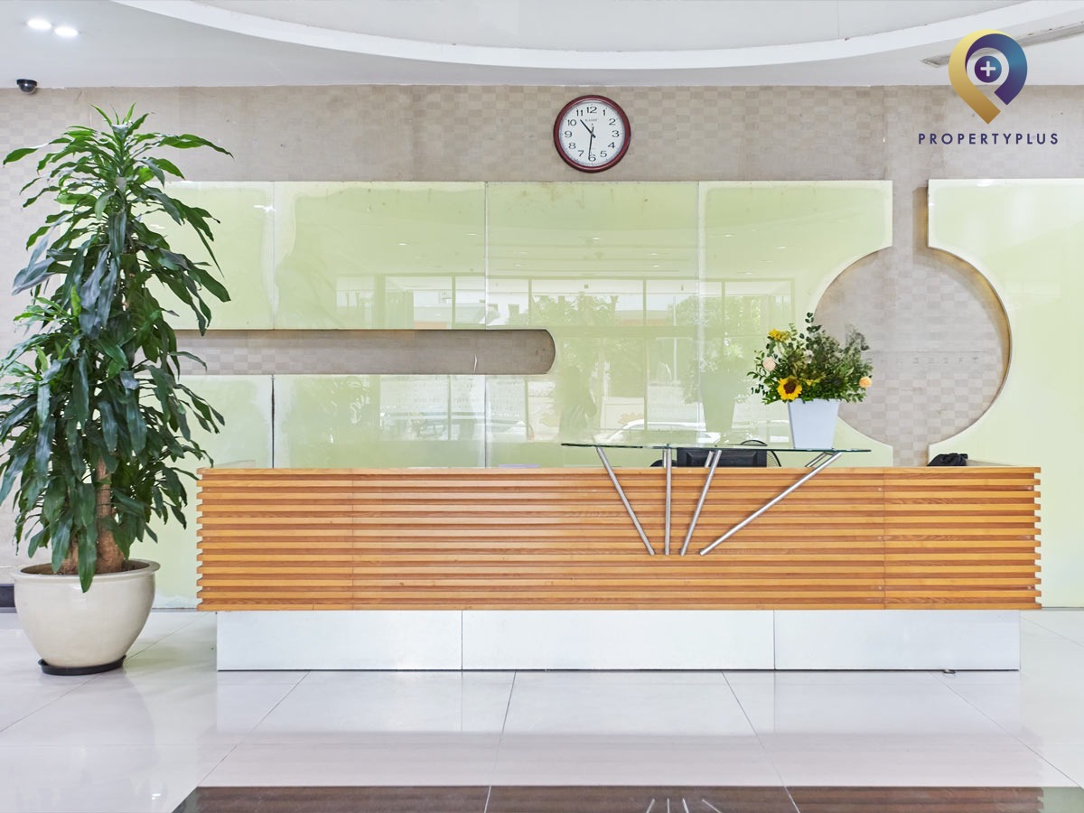 Reception lobby of Technosoft Building